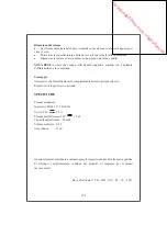 Preview for 18 page of Proline HUM08 Operating Instructions Manual