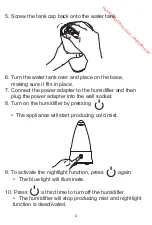 Preview for 5 page of Proline HUM09 Instruction Manual