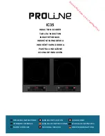 Proline IC35 Operating Instructions Manual предпросмотр