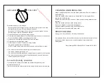 Preview for 6 page of Proline KTL05 Operating Instructions Manual