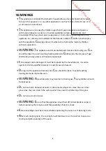 Preview for 3 page of Proline MFP6500SSB Operating Instructions Manual