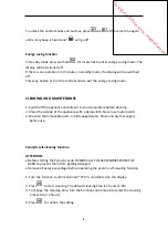 Preview for 9 page of Proline MFP6500SSB Operating Instructions Manual