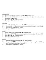 Preview for 9 page of Proline MP557 User Manual