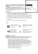 Предварительный просмотр 34 страницы Proline NC130 Operating Instructions Manual