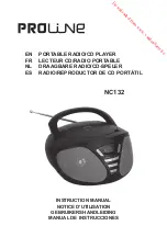 Proline NC132 Instruction Manuals preview