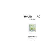 Proline PBU140LF Instructions Manual предпросмотр