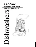 Предварительный просмотр 1 страницы Proline PDW080 Instruction Manual