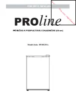 Предварительный просмотр 60 страницы Proline PF85GWA Instruction Manual