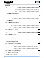 Preview for 2 page of Proline PFL1165W-U Service Manual