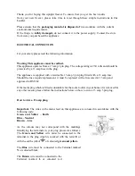 Предварительный просмотр 3 страницы Proline PFZ115WA Instructions For Use Manual