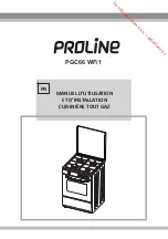 Proline PGC66 WF/1 Usage And Installation Manual preview