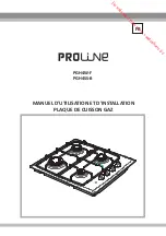 Preview for 23 page of Proline PGH4SS-B Operating And Installation Instructions