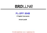 Preview for 176 page of Proline PL-DPF 804B User Manual