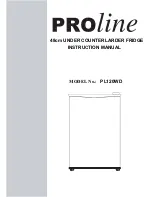 Предварительный просмотр 1 страницы Proline PL120WD Instruction Manual