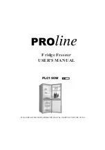 Preview for 1 page of Proline PLC190W User Manual