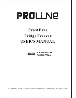 Предварительный просмотр 1 страницы Proline PLC550FFSL-U User Manual