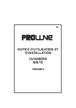 Proline PMC56W-F Operating And Installation Instructions preview