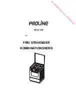 Preview for 102 page of Proline PMC57W-F Usage And Installation Manual