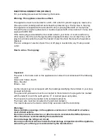 Предварительный просмотр 5 страницы Proline PMF70A Instruction Manual