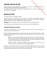 Preview for 13 page of Proline SHP60SS Operating Instructions Manual