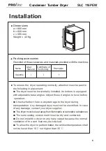 Предварительный просмотр 7 страницы Proline SLC 116PEW Service Manual