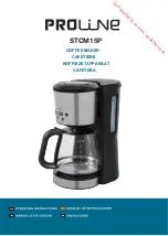 Proline STCM15P Operating Instructions Manual preview