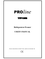 Предварительный просмотр 1 страницы Proline TFP135B User Manual