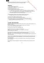 Preview for 6 page of Proline TPKI2000 Operating Instructions Manual