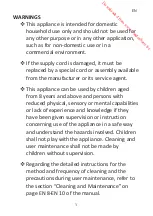 Preview for 3 page of Proline VCB3Aparquet Operating Instructions Manual