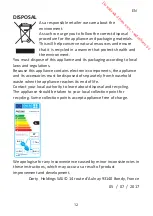 Preview for 14 page of Proline VCB3Aparquet Operating Instructions Manual