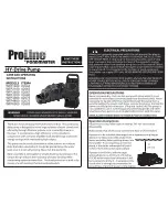 Proline WFP1600 Care And Operating Instructions preview