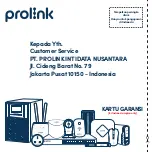 Preview for 34 page of PROLiNK DS-3601 Quick Installation Manual