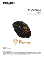 PROLiNK Fuscus PMG9005 User Manual preview