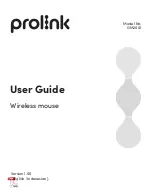 PROLiNK GM2001 User Manual preview