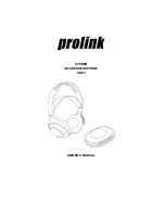 PROLiNK IR430 Owner'S Manual предпросмотр