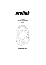 PROLiNK IR432 Owner'S Manual предпросмотр