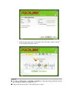 Preview for 8 page of PROLiNK P2000 Quick Installation Manual