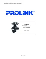 Preview for 1 page of PROLiNK PCC5020 User Manual