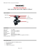 Preview for 2 page of PROLiNK PCC5020 User Manual