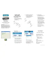 Preview for 2 page of PROLiNK PCM100 Quick Installation Manual