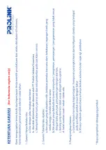 Preview for 7 page of PROLiNK PCWM-7002 User Manual