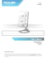 Preview for 1 page of PROLiNK PIC1006WN User Manual