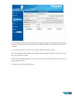 Preview for 15 page of PROLiNK PIC1006WN User Manual
