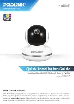 PROLiNK PIC3003WP Quick Installation Manual preview