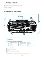 Предварительный просмотр 7 страницы PROLiNK PKGM-9301 Egregius User Manual