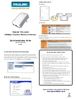 PROLiNK PPL1202N Quick Installation Manual preview