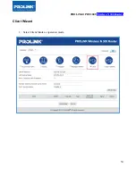 Preview for 35 page of PROLiNK PRN3009 Product User Manual