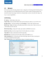 Preview for 58 page of PROLiNK PRN3009 Product User Manual