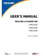 PROLiNK PRO1912W User Manual preview