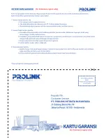 Preview for 15 page of PROLiNK PRO700V Quick Start Manual